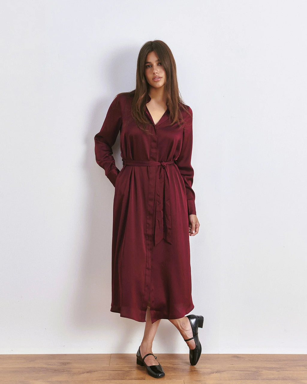 Kleid mit weitem Rock