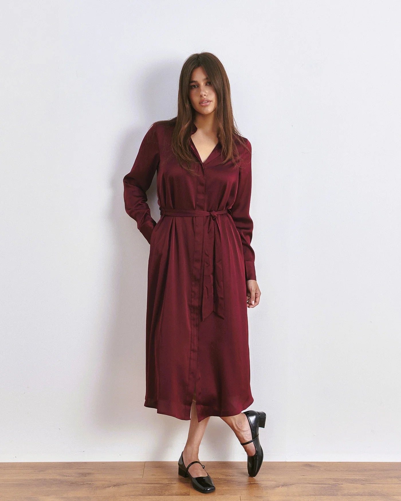 Kleid mit weitem Rock